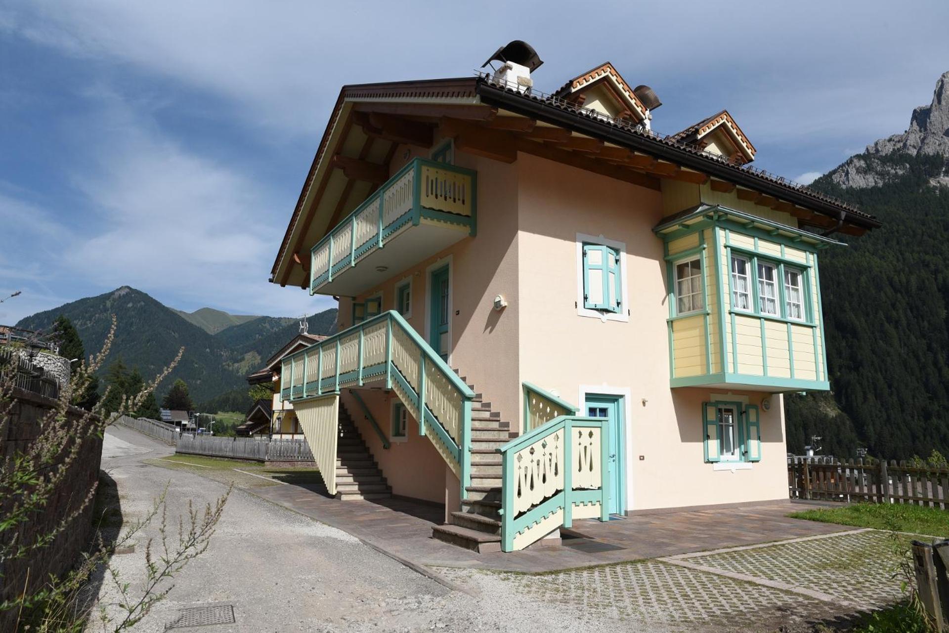 Casa Biondi Apartman Vigo di Fassa Kültér fotó