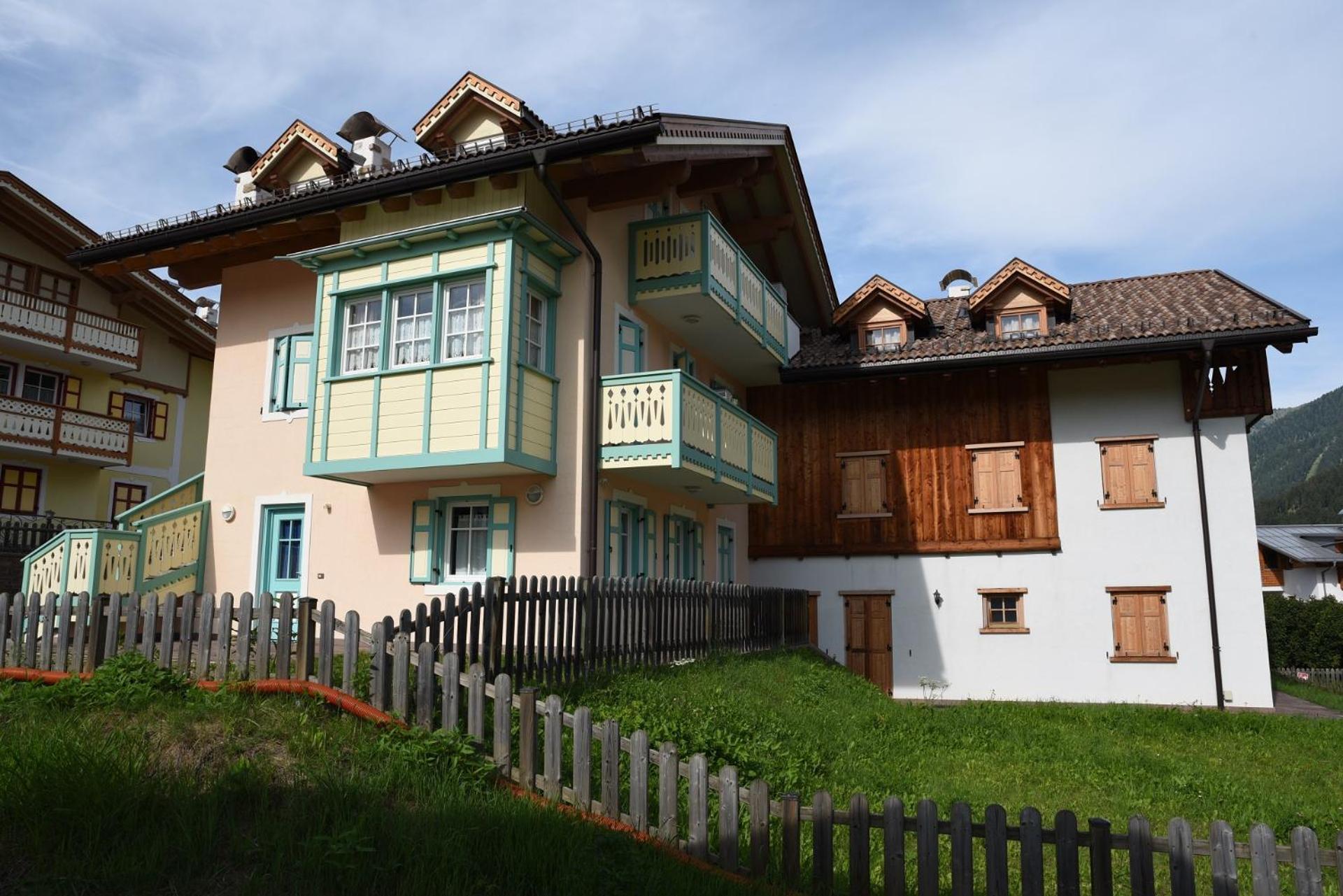 Casa Biondi Apartman Vigo di Fassa Kültér fotó