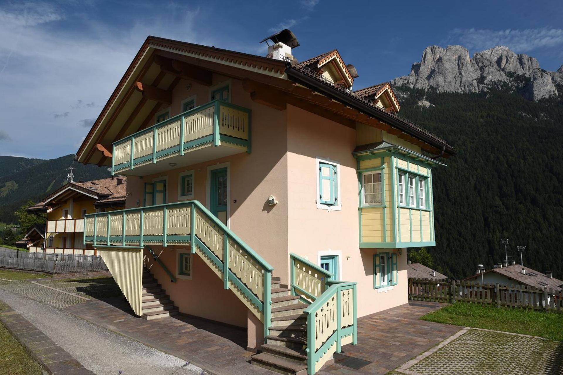 Casa Biondi Apartman Vigo di Fassa Kültér fotó