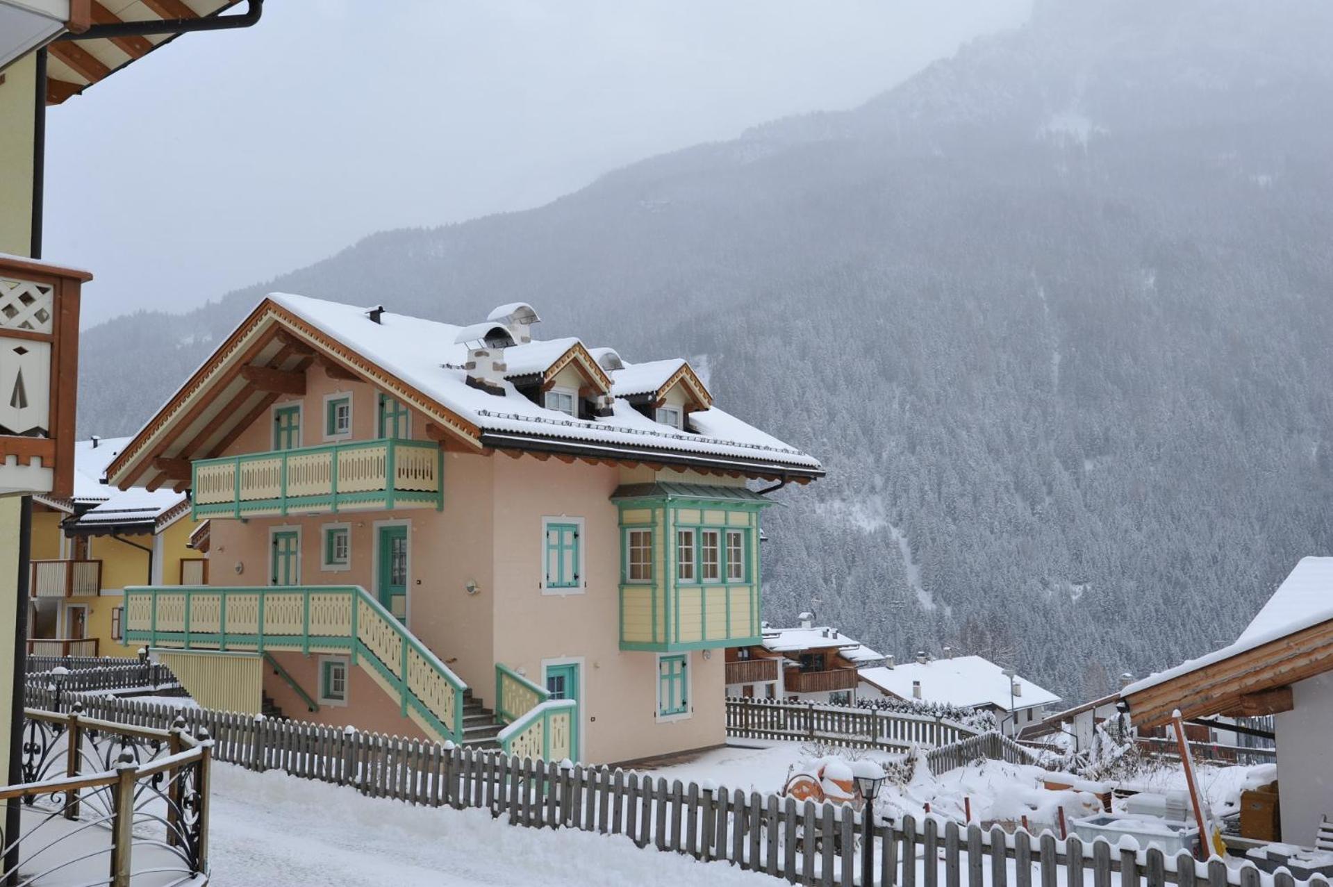 Casa Biondi Apartman Vigo di Fassa Kültér fotó